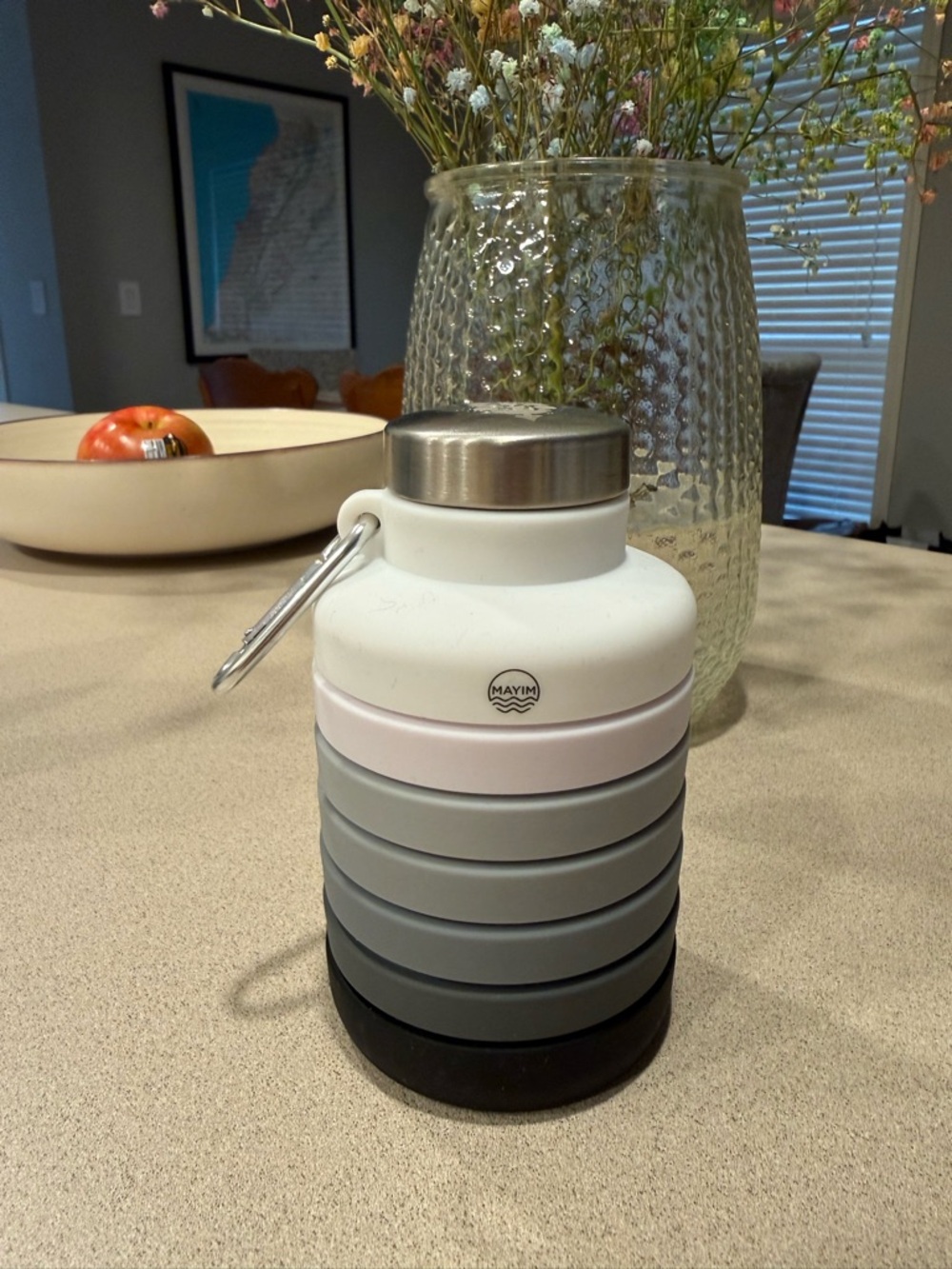 Free People Collapsible Silicone Water Bottle